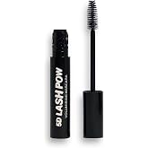 Revolution 5D Lash Pow Mascara | Lengthening &amp; Volumizing Effect, Thickening Black Formula, Vegan &amp; Cruelty-Free, 0.41 fl oz
