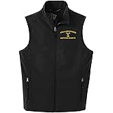 PARAMOUNT NETWORK Yellowstone Dutton Ranch Logo Core Soft Shell Vest Officially Licensed