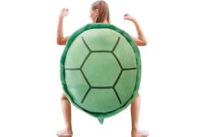 Srutirbo Wearable Turtle Shell Pillows-Big Turtle Plush Pillow,Turtle Shell Stuffed Animal Pillow, Birthday Gifts for Adult Kids (Green, 40 in)