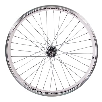 FAHRRAD LAUFRAD 20' ETRTO 406 RAR VORDERRAD/HINTERRAD ALU HOHLKAMMER weiss TOP