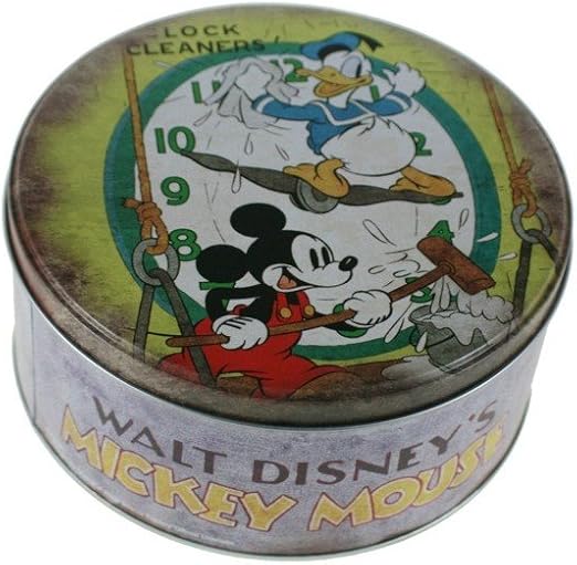 CAL FUSTER - Caja Infantil de Metal diseño Disney. Medidas: 8xØ17 cm.: Amazon.es: Hogar