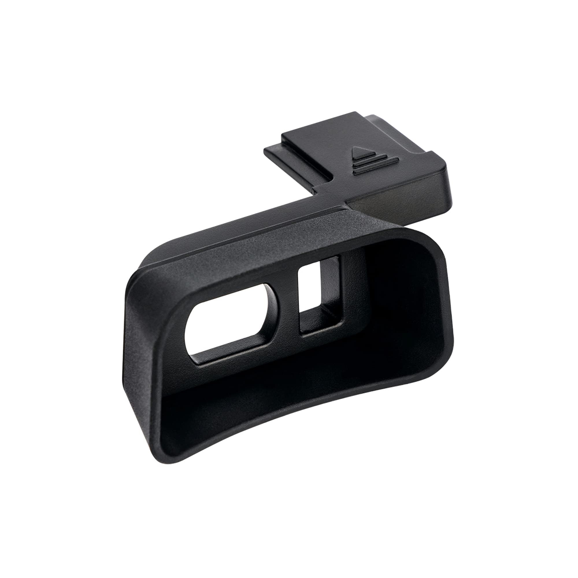 Extended-Type Long Soft Silicone Eyepiece Eyecup for Fujifilm X-E4 Mirrorless Digital Camera (Equipped & Secured with Camera Hot Shoe)