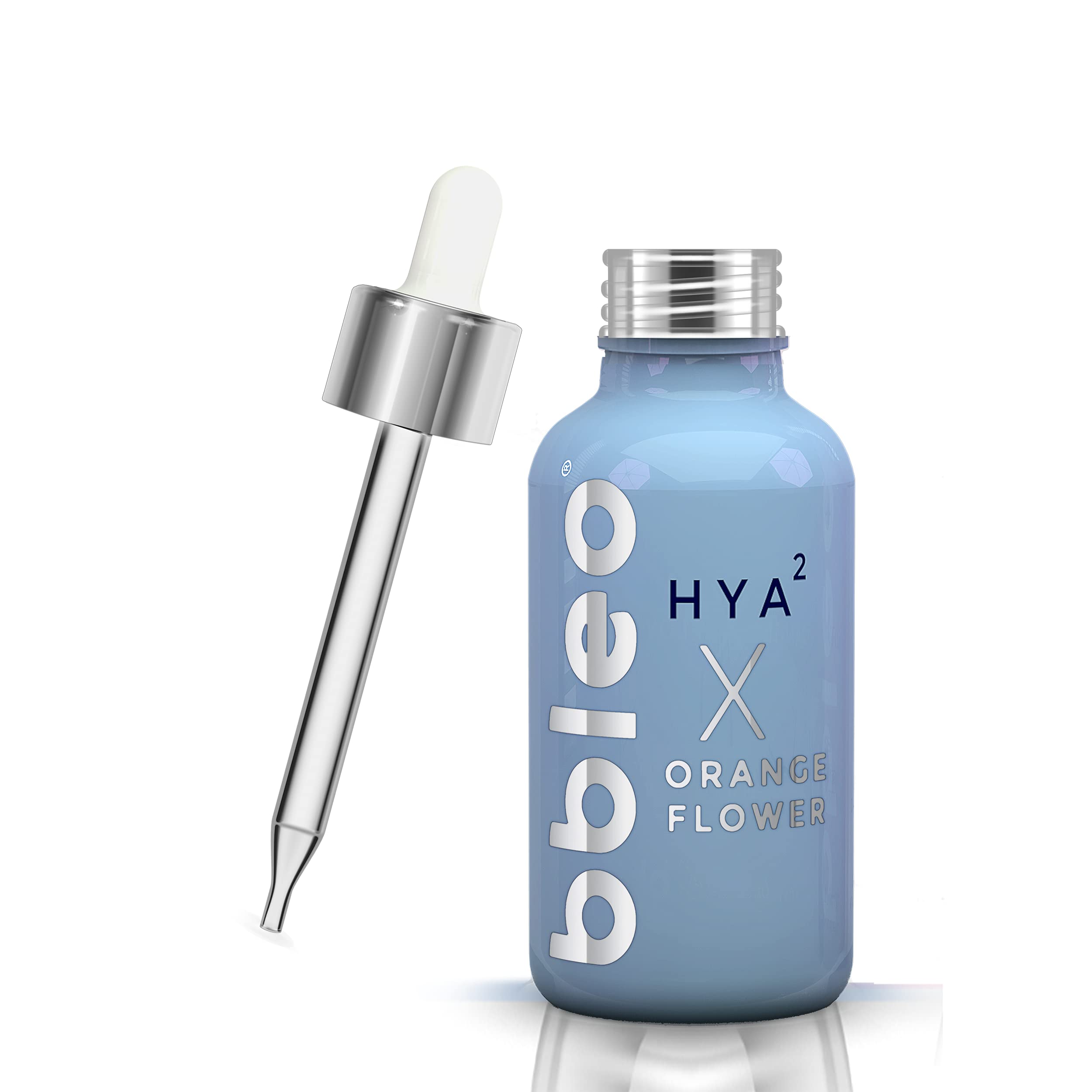 BBLEO Hya² X Orange Flower High Dose Hyaluronic Serum with Orange Water Moisturising Natural Cosmetics for Day and Night Care Made in Germany