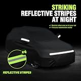 Favoto SUV Car Cover 169-181 in Waterproof 5-Layer Right Side Zipper view 4