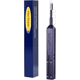 VANDESAIL LC Fiber Cleaner, Fiber Optic Cleaning Pen | LC/MU one click fiber optic cleaner Reusable For 1.25mm Male/Female Optical Adapters Ferrules Reliable