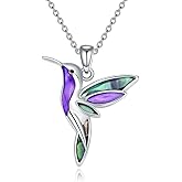 MEIDERBO Animal Shaped Pendant Necklace 925 Sterling Silver Animal Jewelry Gifts for Women Girls Animal Lovers