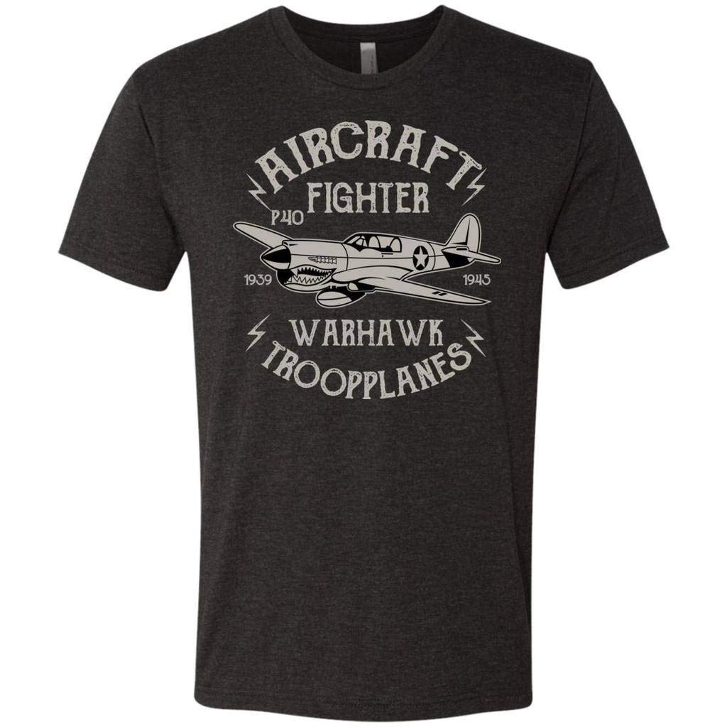 Aircraft Fighter Troop Plane Vintage Pilot Vintage Pilot Airplane Military Plane Lover Pilot Gifts Retro Tee T Shirt