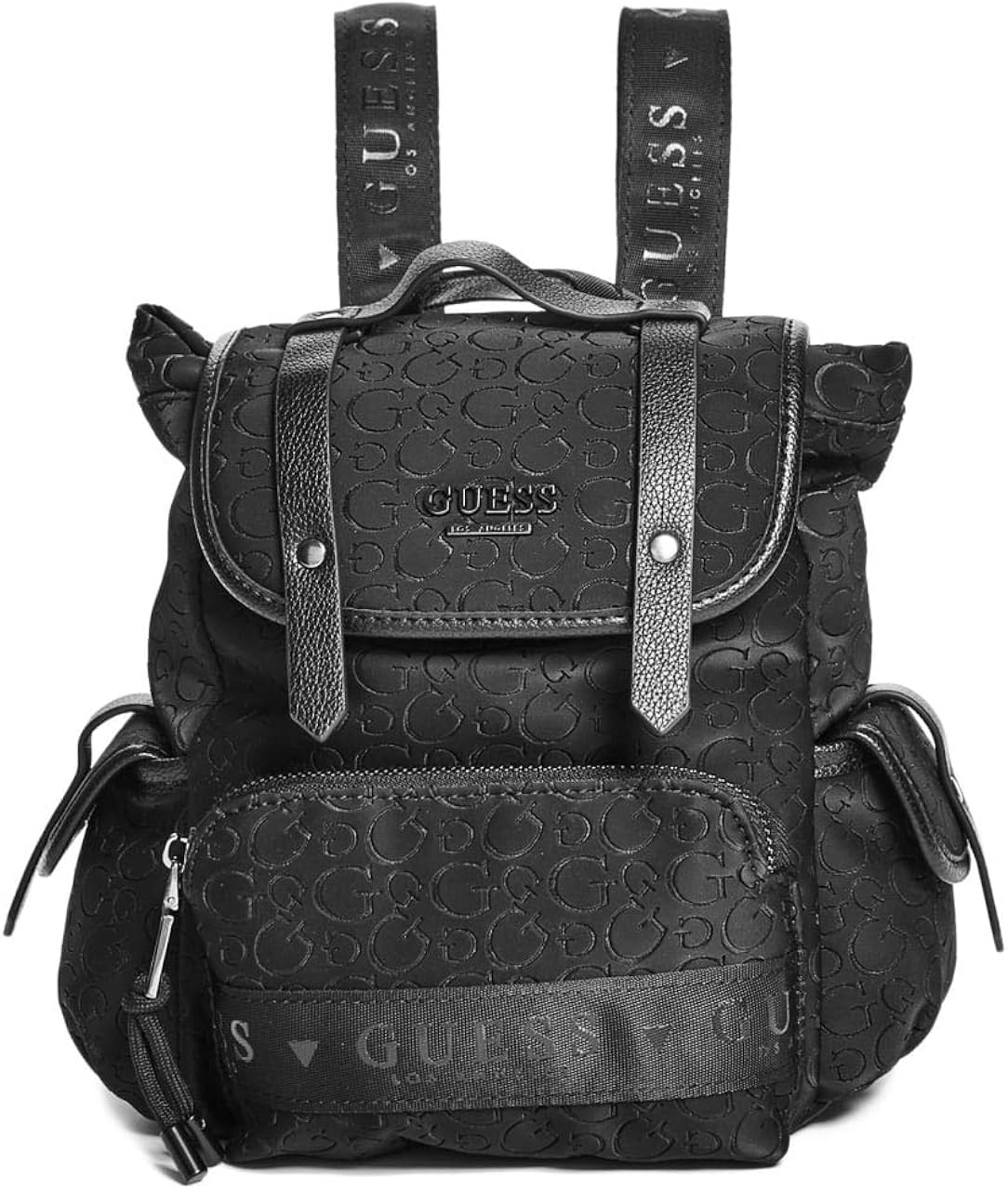 guess mini backpack black
