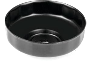 Performance Tool W54070 90mm, 15 Flutes, Steel Construction for Strength, Fits Multiple Brands of Oil Filters, For Use with 3/8-Inch Drive Tool