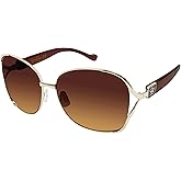 Jessica Simpson Womens J5686 Oversized Square Sunglasses With Uv400 Protection.