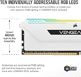 Corsair Vengeance RGB PRO SL DDR4 3600MHz 32GB (2x16GB) White Kit C18 view 5