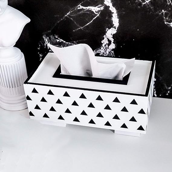 Stylische Kosmetiktücherbox Mit Feder - Elegant & Praktisch