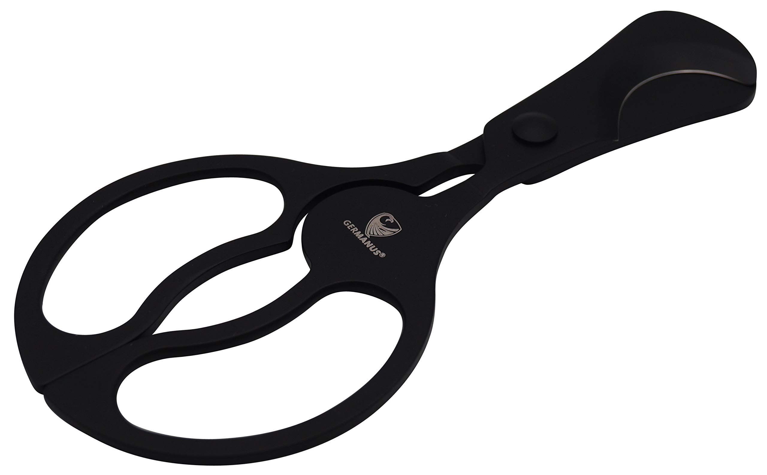 GERMANUS Cigar Scissors Cutter, Black Steel