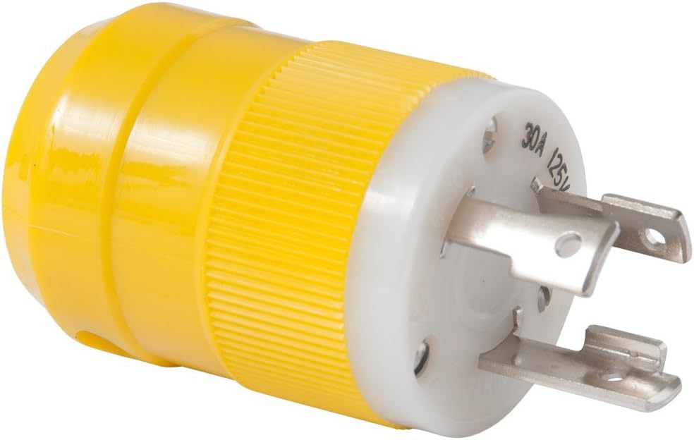 Marinco 305CRPN Locking Plug Connectors, 30A, 125V, Shore Power