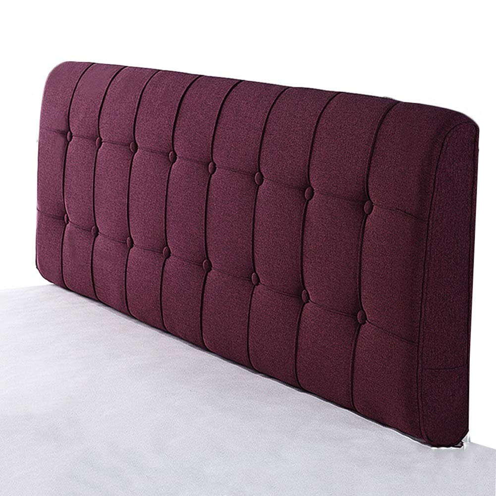 Length サイズ 70cm Purple ヘッドボードクッション背もたれ立体視サポート洗える寝室コットンとリネン 5色 Kkcf さいず Length Purple B07mpc6xks 色 6サイズ 70cm ピロー 枕 非売品