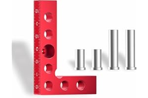 BZRR Mini Small Square Center Finder Woodworking Tools 90 Degree Precision Square Edge Marking Center Finder, Center Finder Tool