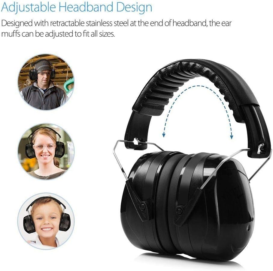 Supertool Ear Defenders Noise Cancelling Children/Adult Ear Defenders for Concert Firework, Flight, Thunderstorm - Image 5