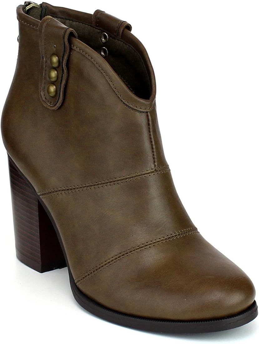 womens block heel boots