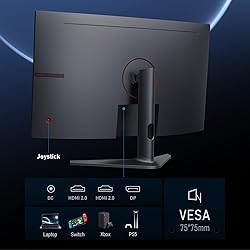 KOORUI 32 inch Curved Gaming Monitor - QHD