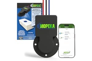 Mopeka Pro200 - Bluetooth & Wired Ultrasonic Sensor for Non-Pressurized Tanks - for Measuring Your Liquid Levels in Water Tanks, Diesel, Boats & RVs - Tank Level Sensor for Tanks Up to 30"