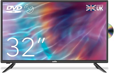 Cello C3220F 32 Full HD LED TV with built in DVD Freeview HD Satellite 3x HDMI