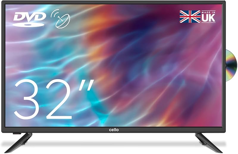 Cello C3220F 32 Full HD LED TV with built in DVD Freeview HD Satellite 3x HDMI