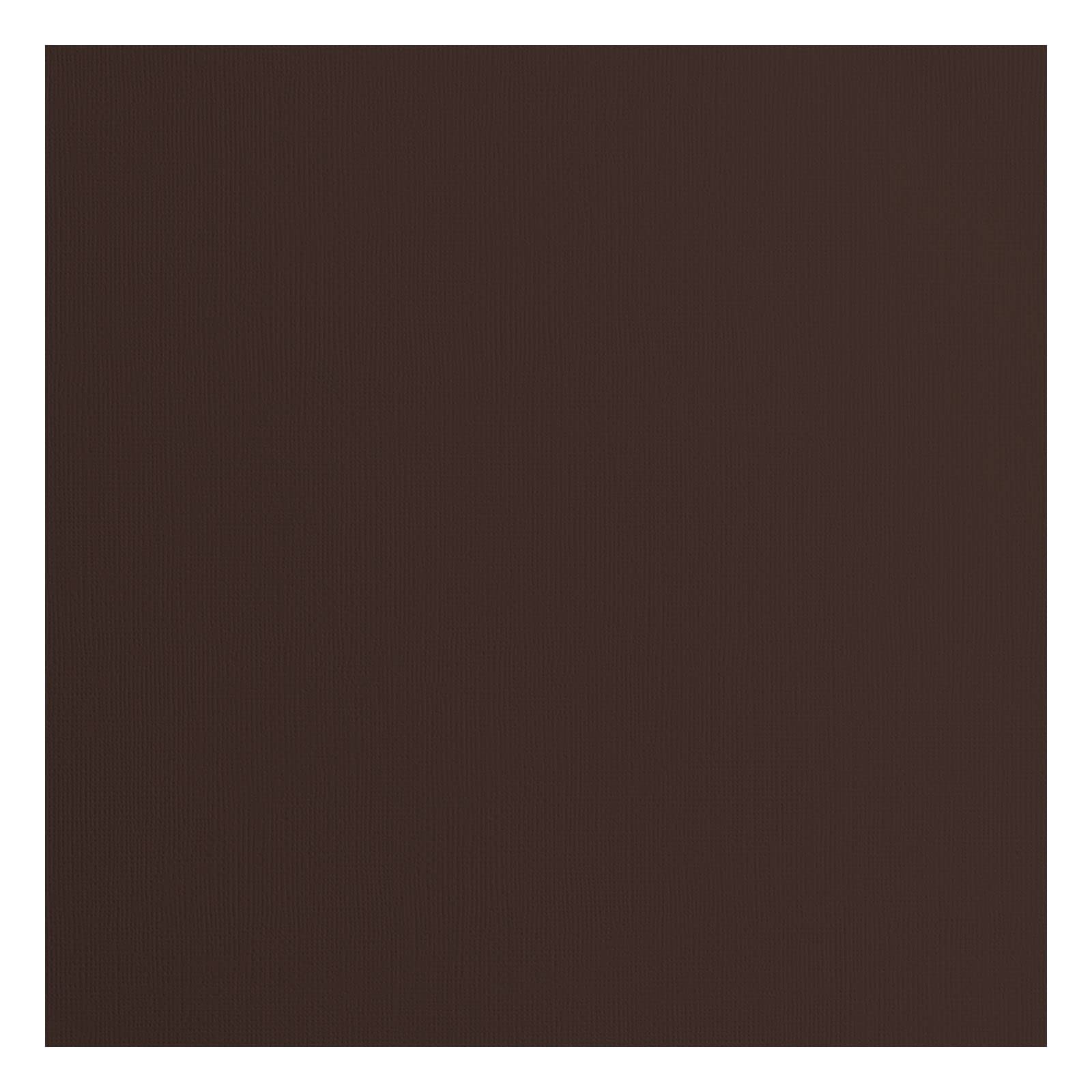 Florence Cardstock Textured - Coloured Card Making Supplies 12 x 12 inch - Brown - 20 Sheets - Coloured Paper for Scrapbooking, Card Making, Die Cutting and Paper Crafts - 216 GSM - Bear