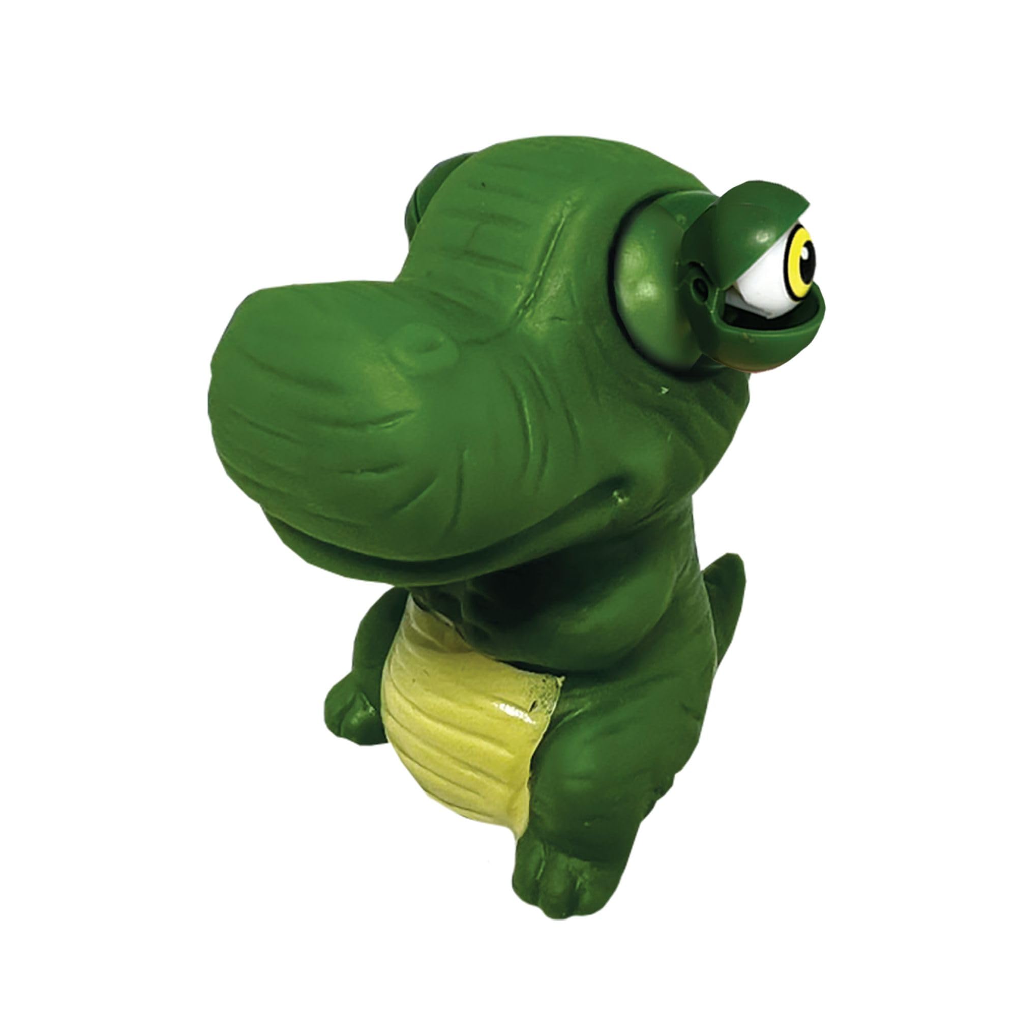Wild Winkers - Dinosaur from Deluxebase. Squeeze Toy Novelty Dino with Popping Eyes, Squishy Animal Figurine & Anxiety Relief Gadget for Party Favors, Sensory Play & Stress Management
