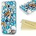 S8 Plus Case,Samsung Galaxy S8 Plus Case 3D Handmade Bling Blue Diamonds Beautiful Mermaid Sea Shells Shiny Sparkle Rhinestone Gems Crystal Clear Full Body Protection Hard PC Cover by Mavis's Diary