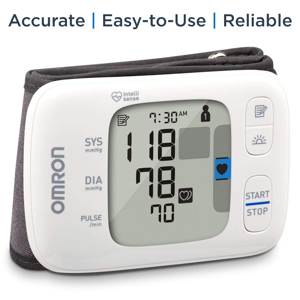 OMRON Gold Blood Pressure Monitor, Portable Wireless Wrist Monitor, Digital