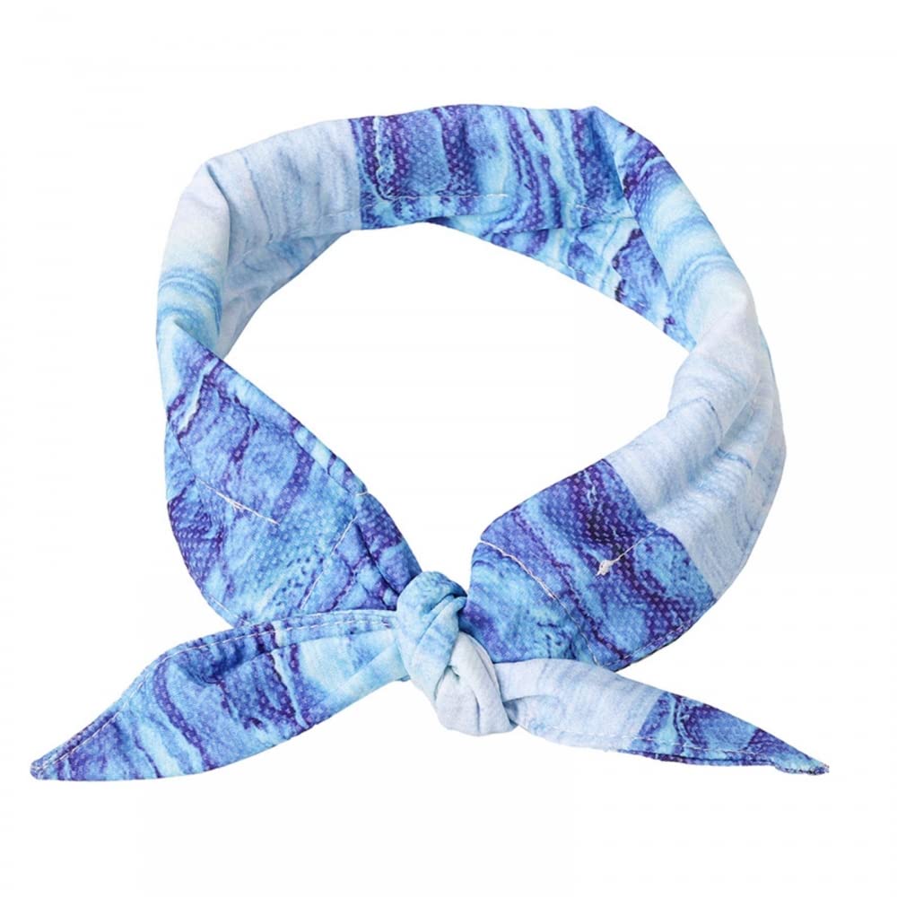DONGKER Dog Ice Cooling Scarf,Heat Dissipation Pet Neck Wraps for Outdoor Dog Walking Travel Hiking Beach Play