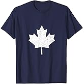 Canada Maple Leaf Vintage T-Shirt Canada Day T-Shirt T-Shirt