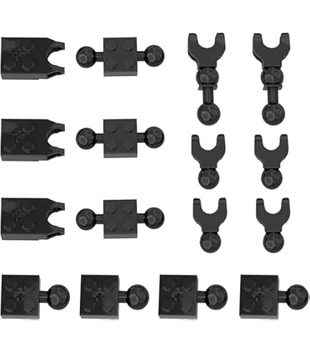 Amazon.com: Gobricks GDS-890 Technic Axle Towball 50PCS Compatible