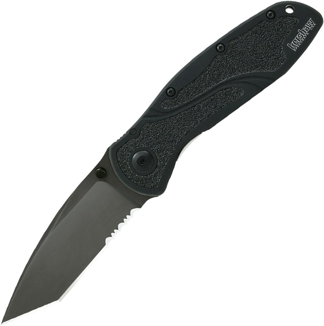 Best kershaw shallot knife with partially serrated blades