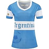Women Soccer Jersey Sports Fans Outdoor Short Sleeve Soccer T-Shirts Athletic Slim Fit Tops