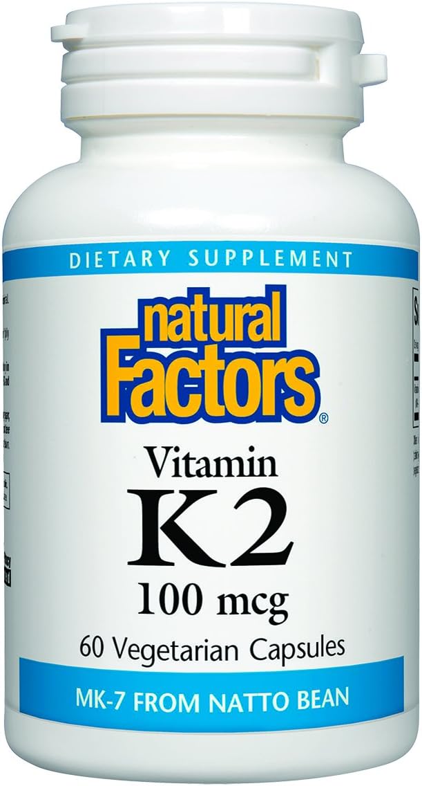 VITAMIN K2 100MCG 60 VEGETARIAN CAPSULES Amazon.ca Health & Personal Care