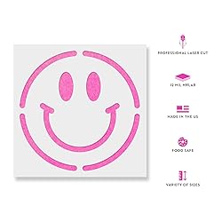 Smiley Face Print Stencil - Create Smiley