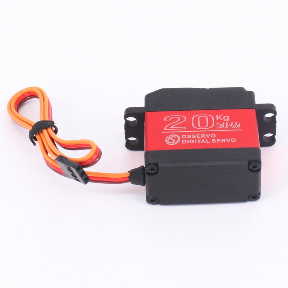 servo shell Aluminum Waterproof servo RC 20kg SKYYIYI DS3218 180） angle