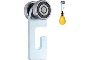 Fuperoo 2-Wheel Trolley Assembly Rollers.Strut Channel Rollers Trolley.for use with 1-5/8" Wide and All 1-5/8" or Taller Strut Channel.