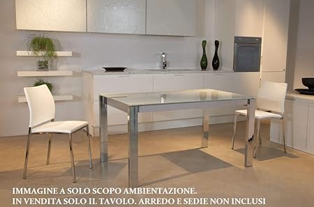 Rd Italia Tavolo Da Interno Allungabile 140190x85 Cm In