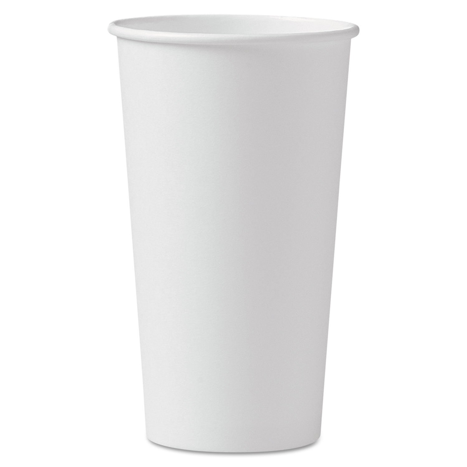 Photo 1 of Solo 420W-2050 20 oz White SSP Paper Hot Cup (Case of 600)