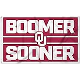 Rico Industries NCAA Bold 3' x 5' Banner Flag Single Sided - Indoor or Outdoor - Home Décor