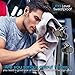 Bluephonic Bluetooth Headphones - Magnetic Wireless Earbuds w/Microphone | Impeccable HD Sound | Sports Running & Gym Workout Noise Cancelling Headset | Fit In Ear Sweatproof Earphones | 8 Hour Play