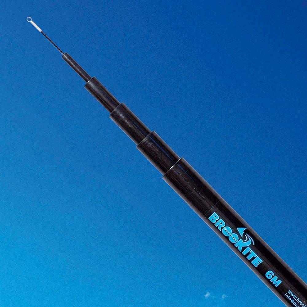 Brookite 3636 Telescopic Windsock Pole - 6 Metre Fibreglass Flag Pole for Garden and Outdoor Use — image 1