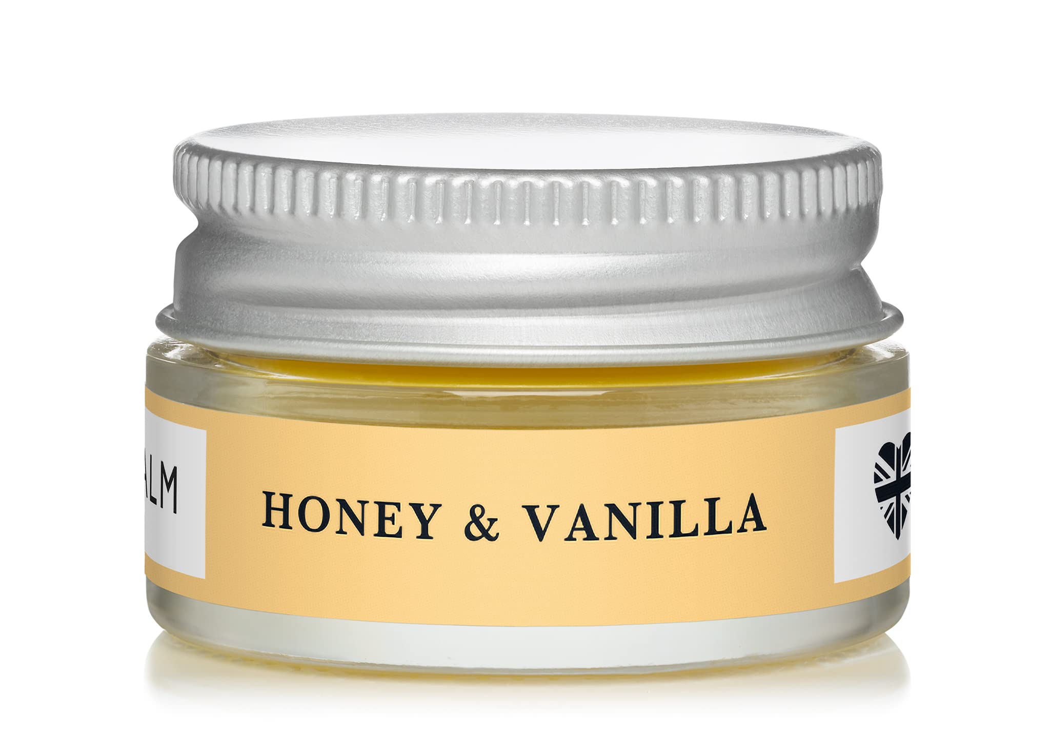 Bee Good 100% Natural Honey & Vanilla Moisturing Lip Balm with British Beeswax and Honey, 1 Jar 10g
