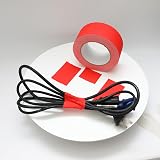 WELSTIK Thin Gaff Tape 25MM 30.2M Matt Cloth Tape Red view 6