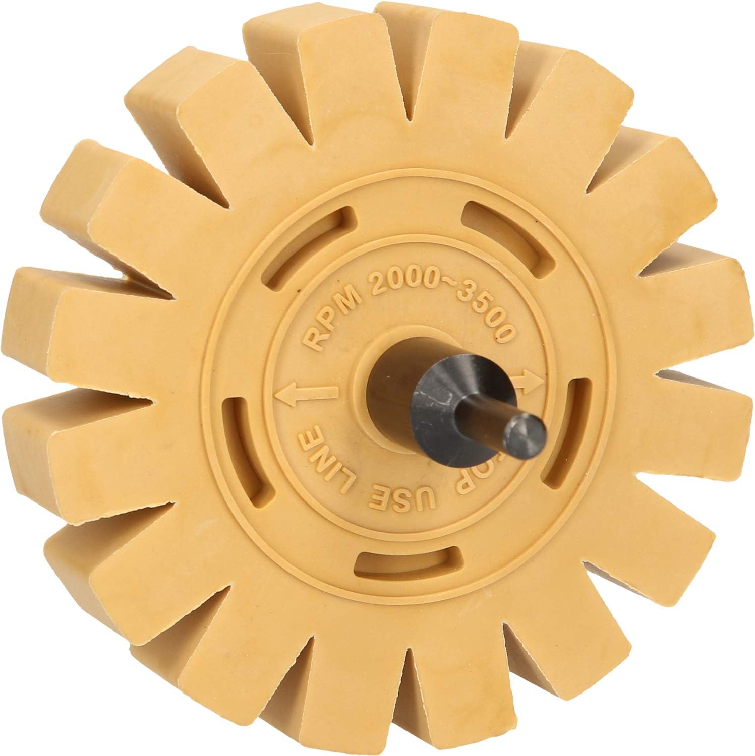 KS Tools Foil Eraser with Slats, Diameter 100 mm, 515.1247 - Image 5