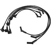 ACROPIX Car Spark Plug Coil Wires for Ford for Mustang 3.8L V6 1999 2000 | Ignition Coil Harness Cable, No.XU2Z12259AA, Pack of 6