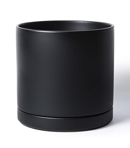 Amazon.com : Kazeila 12 Inches Ceramic Planter Pot - Saucer and