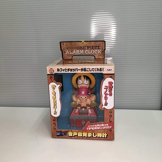 Amazon Co Jp ワンピース 音声目覚まし時計 ルフィ チョッパー One Piece 景品 ホビー